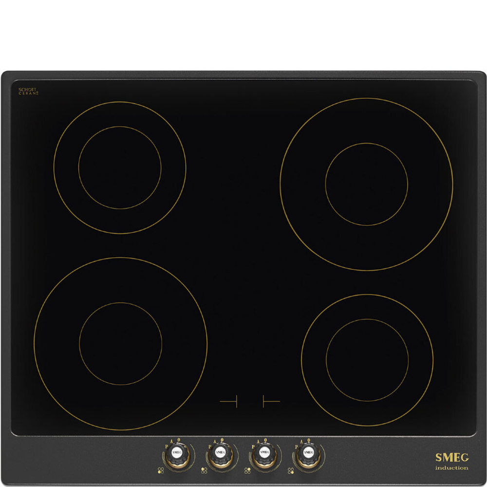 Индукционная варочная панель Smeg SI764AOM
