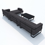 Диван центральный Ideal Patio ТЕСОРА