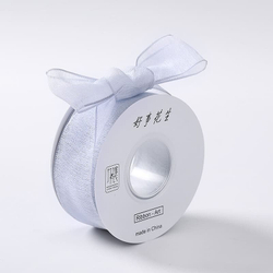 Лента Снежный шёлк 4см*20Y