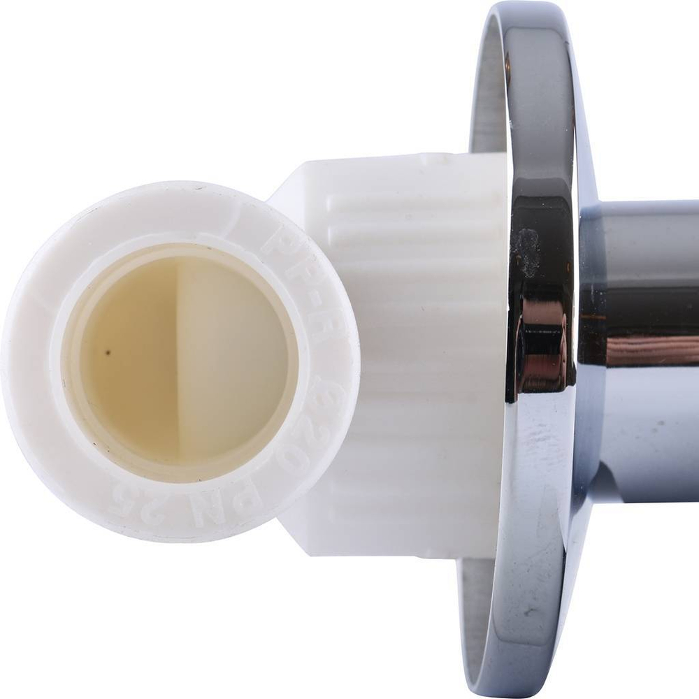 Вентиль c хром. удл. ручкой п/штукатурку KALDE 20