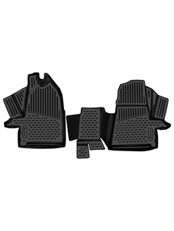 Коврики в салон для FORD Transit 2024 - Фургон 2шт. (полиуретан) ELEMENT3DAN0942210.F