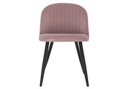 Стул на металлокаркасе Gabi 1 light purple / black