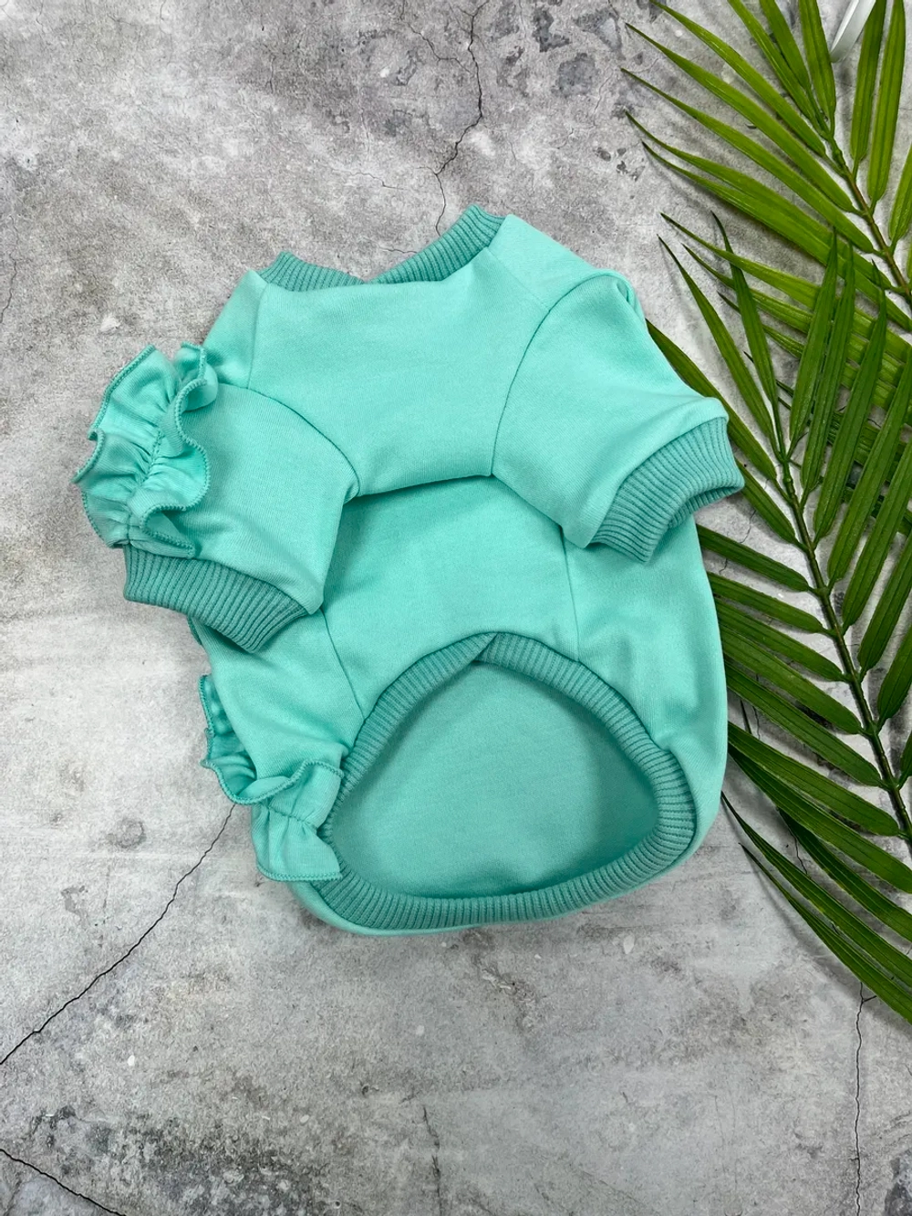 Трикотажная футболка для собак и кошек с рукавом