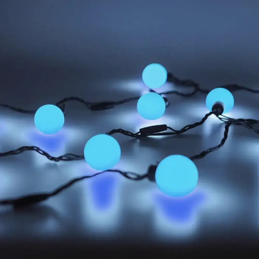 Гирлянда с шариками, 5м/220в