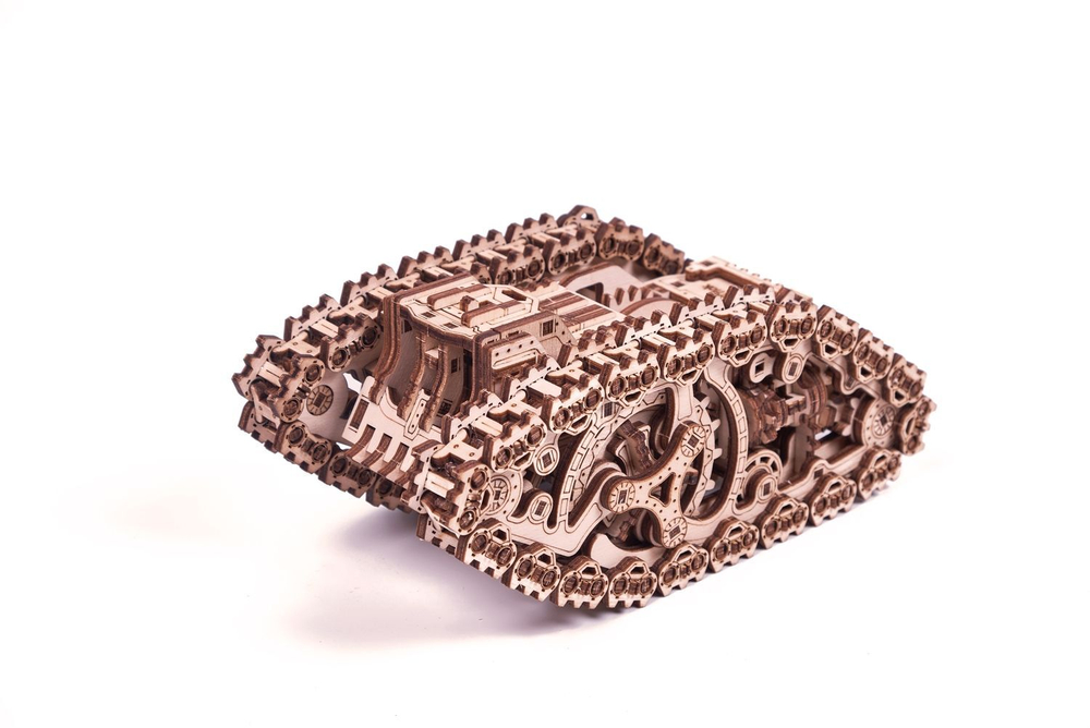 Механическая сборная модель Wood Trick Стим Танк