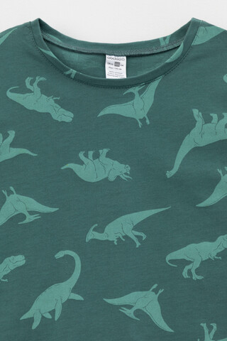 К 1635/зеленый,динозавры пижама детская