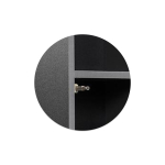 Шкаф Woodville Сейдиль 16.313 антрацит, веллюто капучино