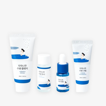ROUND LAB Набор миниатюр с березовым соком Birch Juice Trial Kit