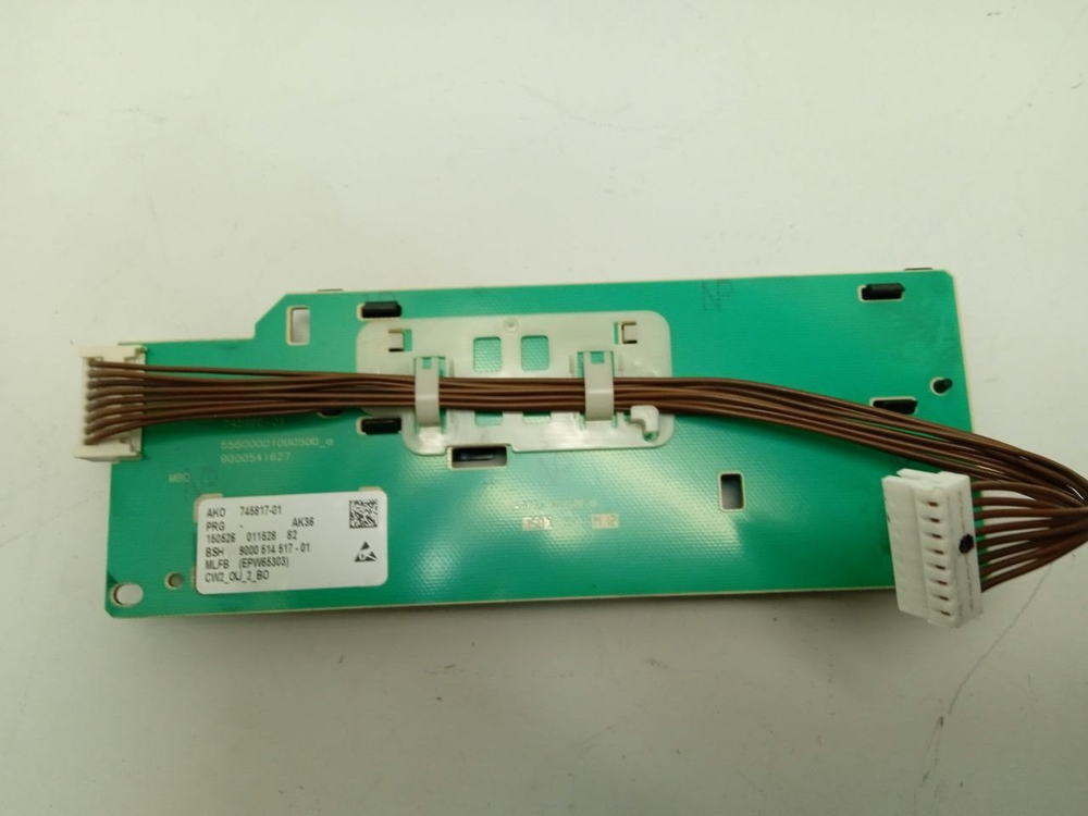 WLG20240OE кт2 Модуль управления и индикация для стиральной машины Bosch Maxx5 б/у