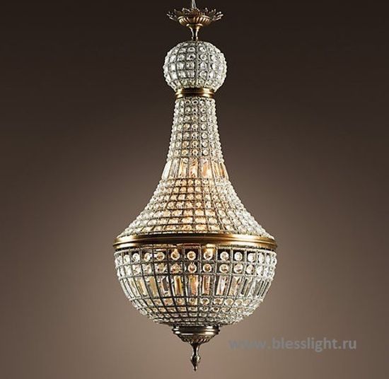 Люстра 19th c. French Empire Crystal D45