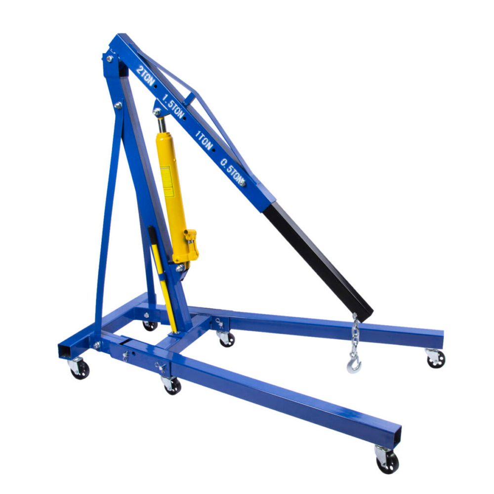 OPT-402C Кран гаражный, гидравлический. Грузоподъемность 2 тонны