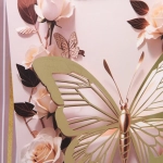 Пакет подарочный «Бабочка» 26*32*10 см, микс