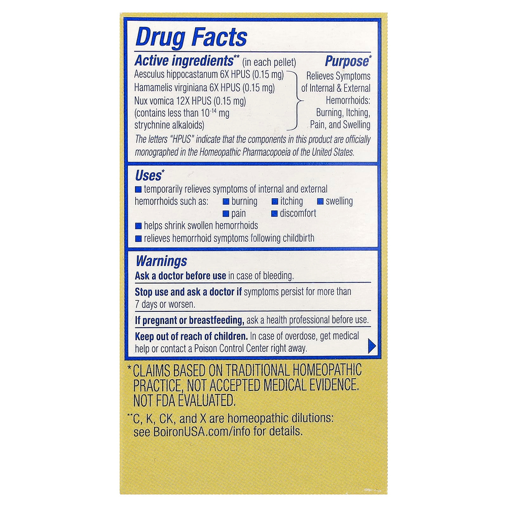 Boiron, HemCalm® On The Go, средство для облегчения симптомов геморроя, 2 переносных тюбика, прибл. 80 гранул в 1