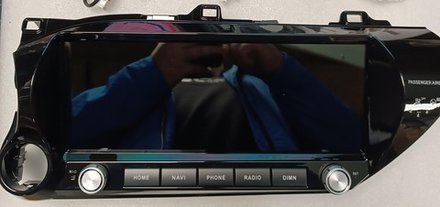 Магнитола Toyota Hilux 8 2015-2023+ - Carmedia ZH-T1222 Android 12, 8/128ГБ, 8-ядер, SIM-слот