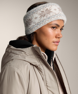 Oysho Жаккардовая повязка на голову, экрю