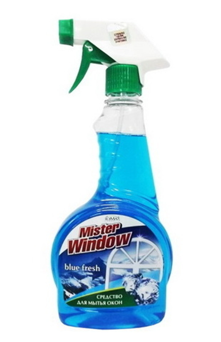 Средство для мытья окон "Mister Window" Морская Свежесть 500мл Romax