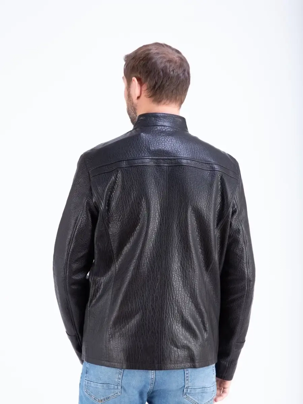 Куртка мужская из натуральной кожи