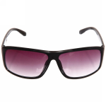 Очки солнцезащитные «Street style», цвет черный, литые, глянцевая оправа