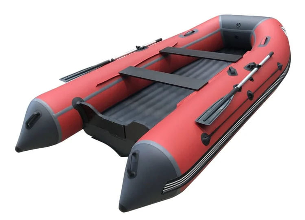 Лодка ПВХ ORCA 340 НДНД + 2х-тактный лодочный мотор PARSUN T9.9BMS