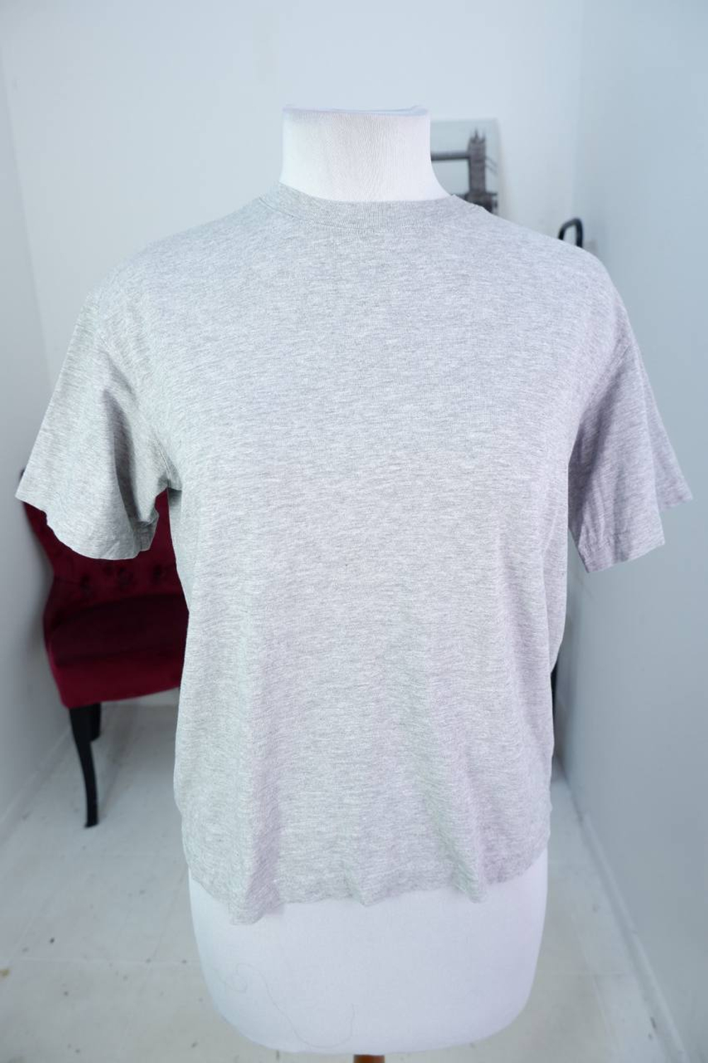 Футболка H&M базовая, маркировка XS, визуально 42 размер