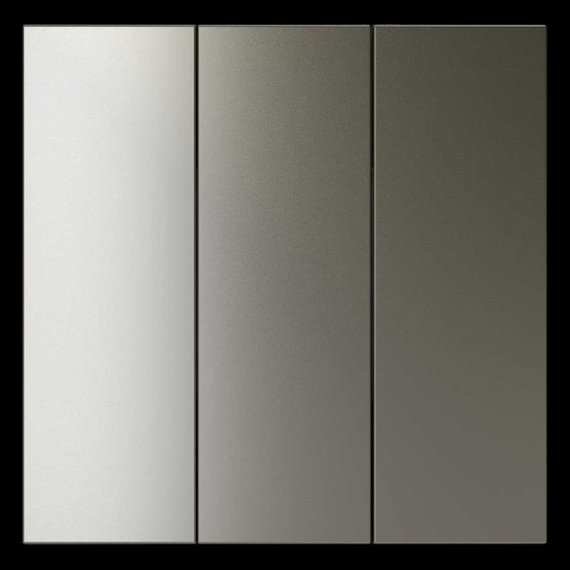 Клавиши для выключателя/переключателя трехклавишного S70 (шелк) Voltum VLS000504