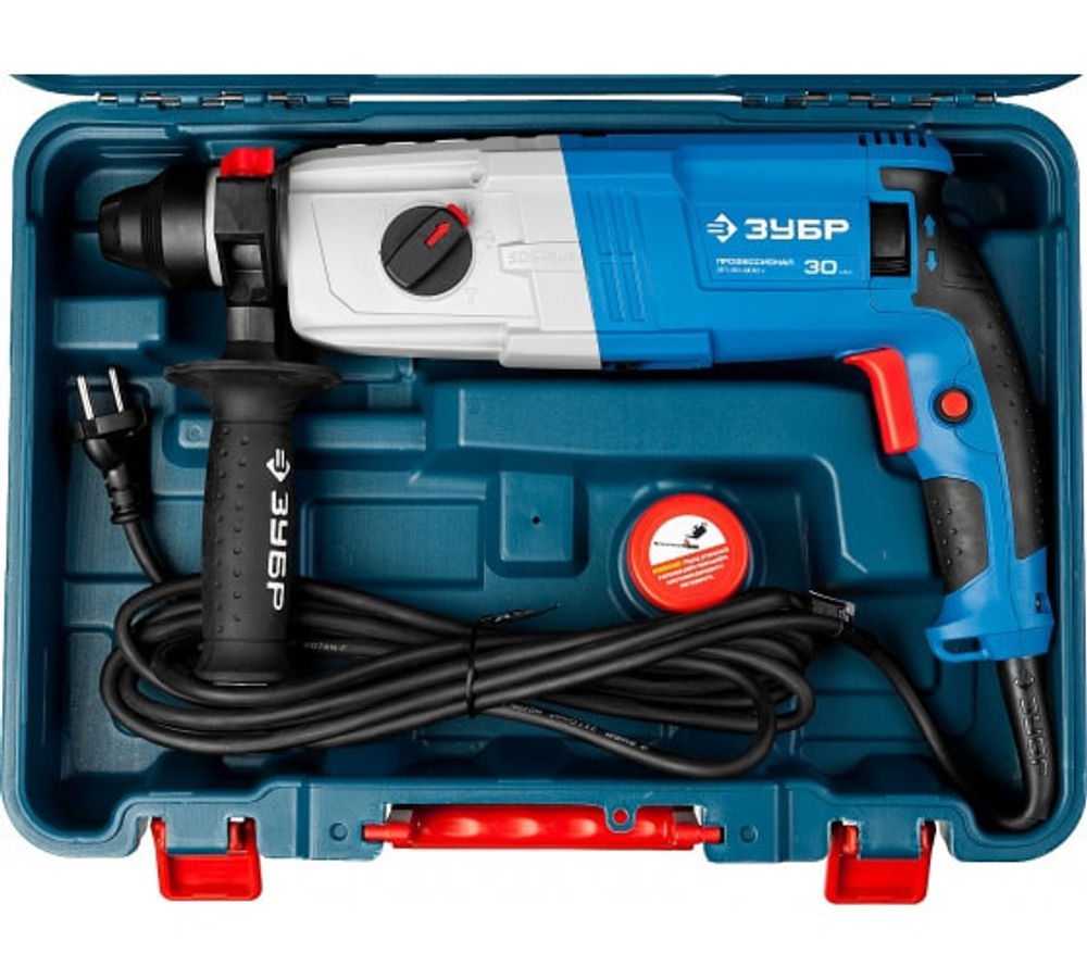 Перфоратор Зубр Профессионал ЗП-30-900К