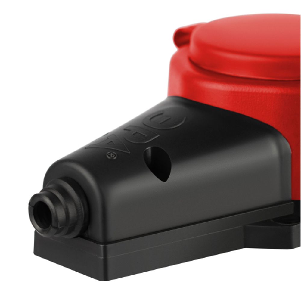 Колодка ЭРА KX-4e-RED-IP44 каучуковая с заземлением 4 розетки 16A IP44 красная | Колодки