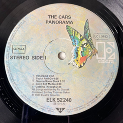 Винтажная виниловая пластинка LP The Cars Panorama (Germany 1980) Touch And Go