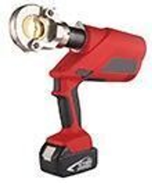 Пресс ПГО-300АK аккумуляторный (18V Li-ion 4Ah), в комплекте 2 аккумулятора, зарядное устройство, матрицы 16, 25, 35, 50