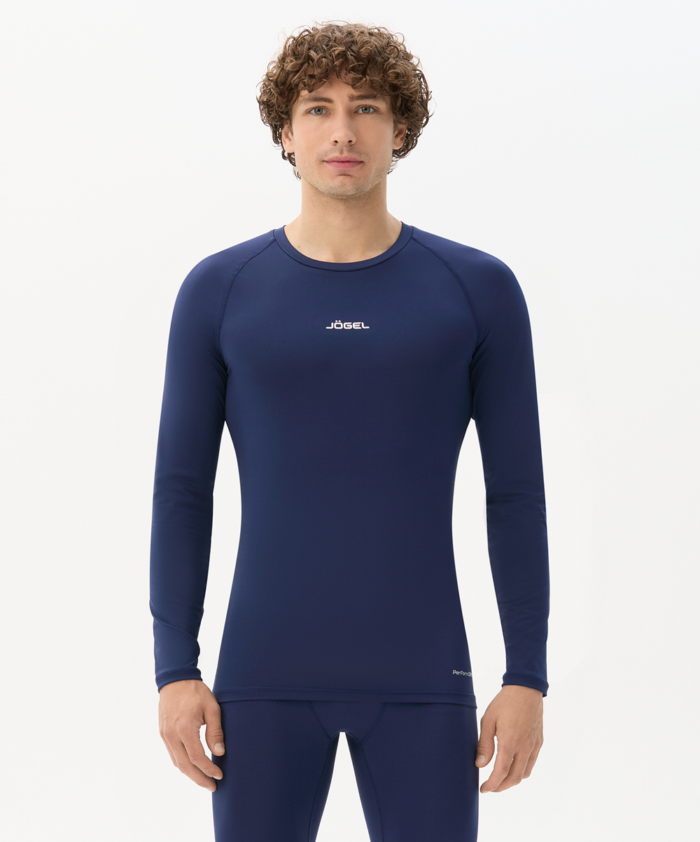 Футболка компрессионная с длинным рукавом CAMP PerFormDRY Baselayer LS Tee, темно-синий