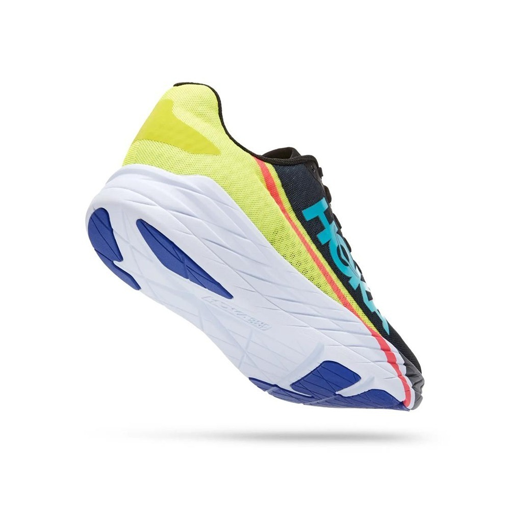 Кроссовки мужские HOKA U ROCKET X Black / Evening Primrose