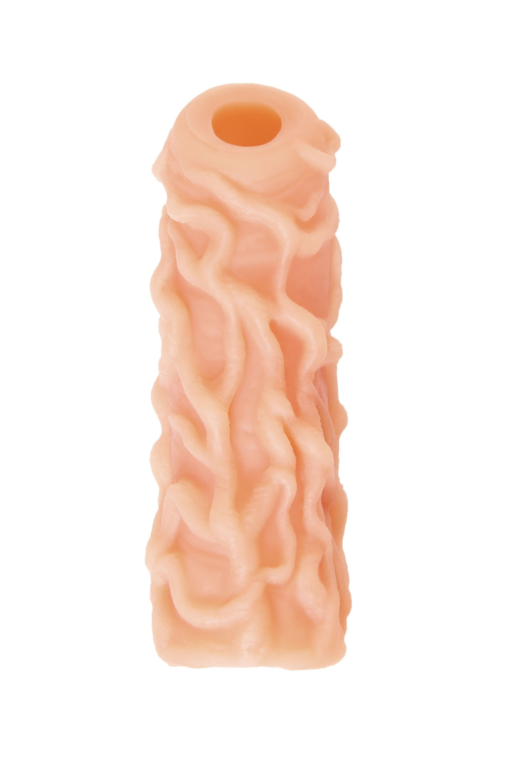 Насадка Kokos с дополнительной стимуляцией телесная 12 см