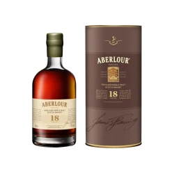 Виски Aberlour 18 Y.O. 0,7 л. В тубе