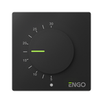 Термостат комнатный Simple механический, накладной, Engo