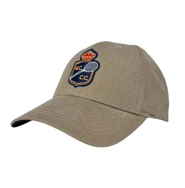 Теннисная кепка Monte-Carlo Country Club MCCC Washed Cotton - khaki