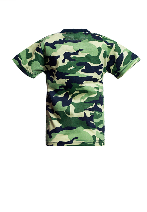 Футболка для мальчика камуфляжная