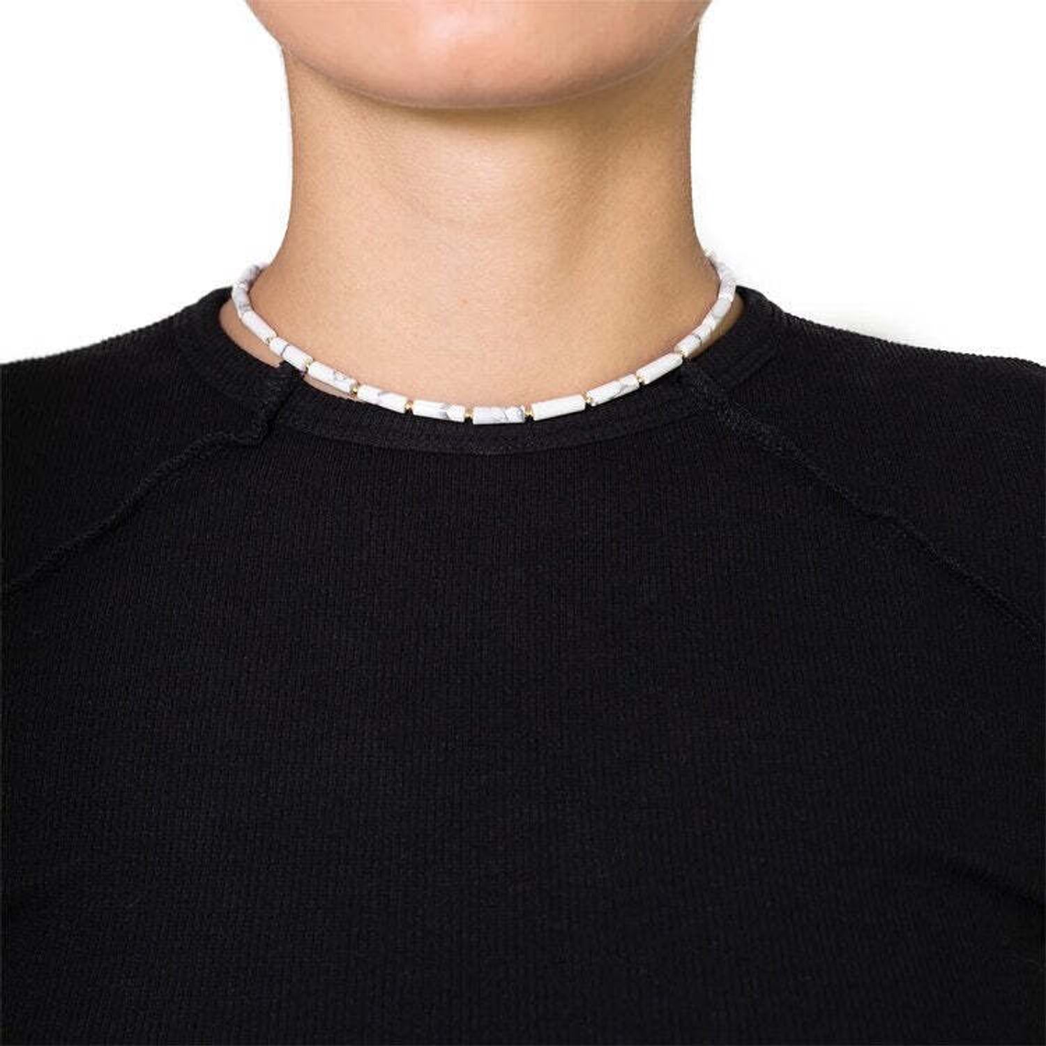 Колье Marble Tube Necklace
