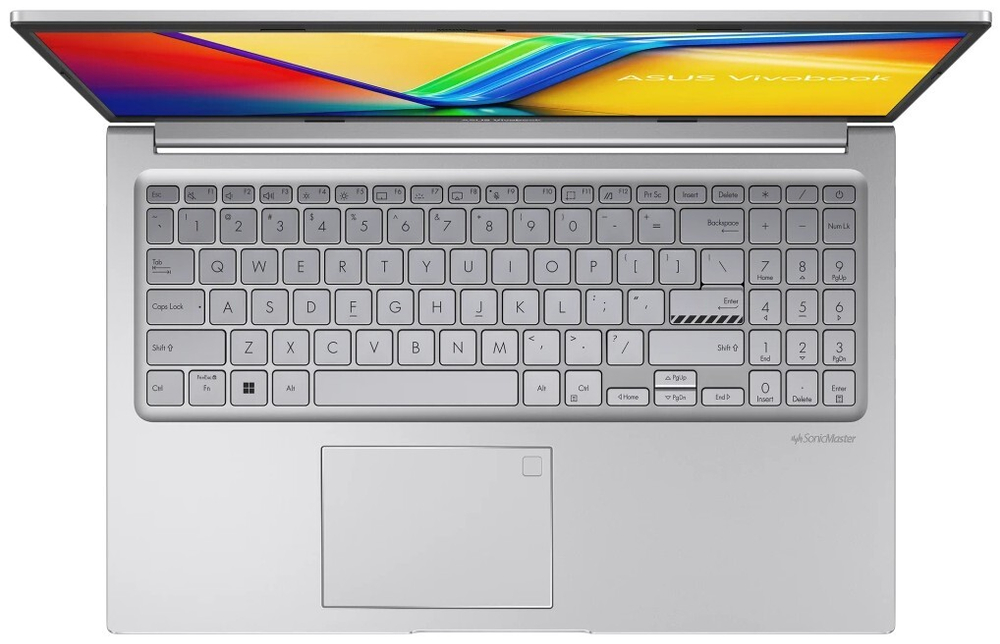 Ноутбук  ASUS Vivobook 15 X1504VA-BQ127W 15.6 ", Core i3, 8 Гб RAM, 512 Гб SSD, UHD Graphics, Серебристый