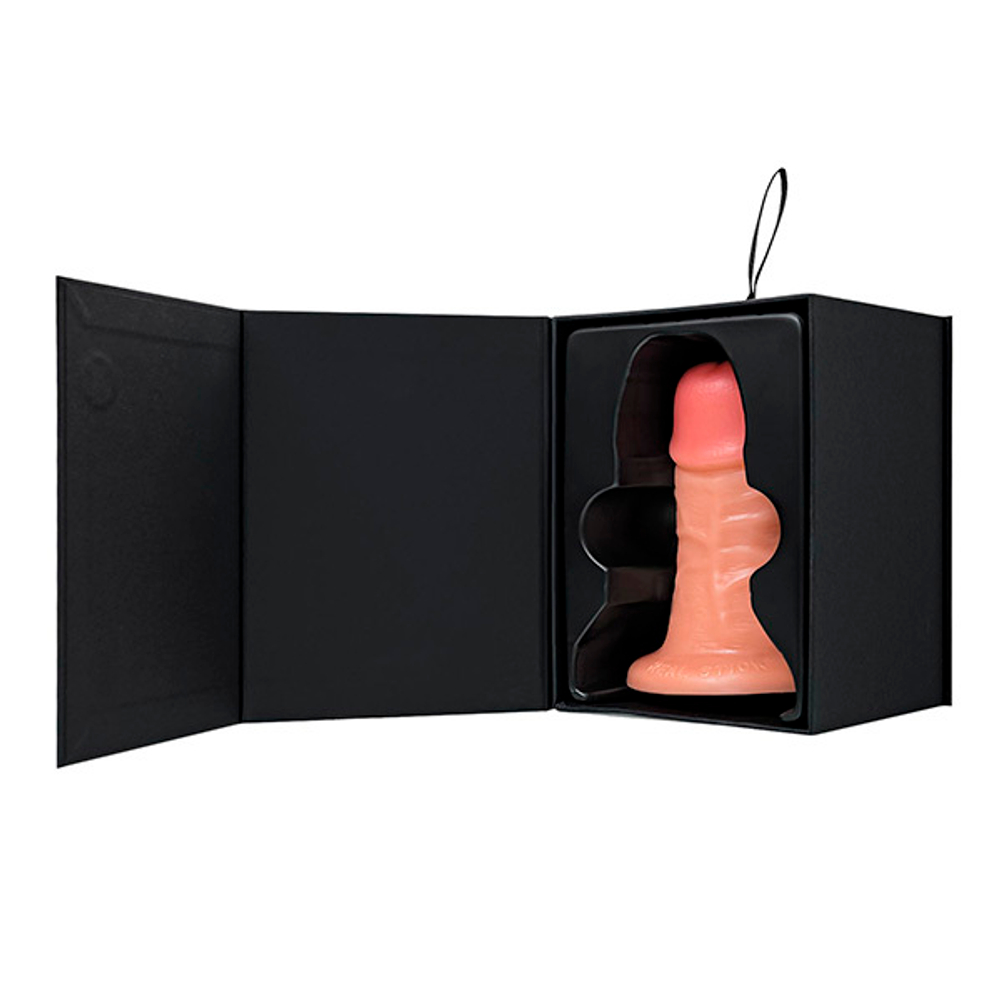 Крупный фаллоимитатор 14см на присоске ToyFa RealStick Caliber 983004