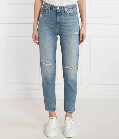 Джинсы MOM JEAN CALVIN KLEIN JEANS - голубой(J20J222148)