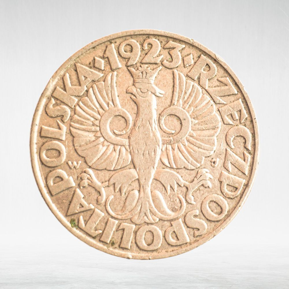 Poland, 50 Groszy, 1923, VF