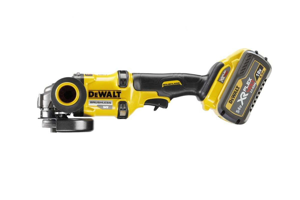 Бесщеточная угловая шлифмашина DEWALT DCG414N
