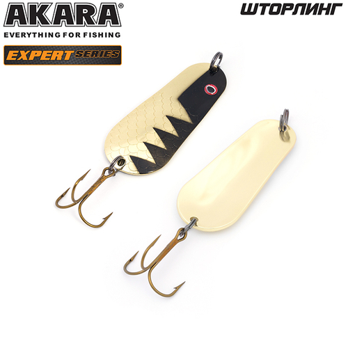 Блесна колебалка Akara Expert Шторлинг 35 мм 8 гр. 13/GO