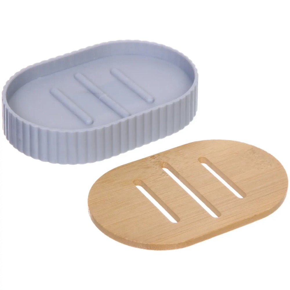 Мыльница Франко серая