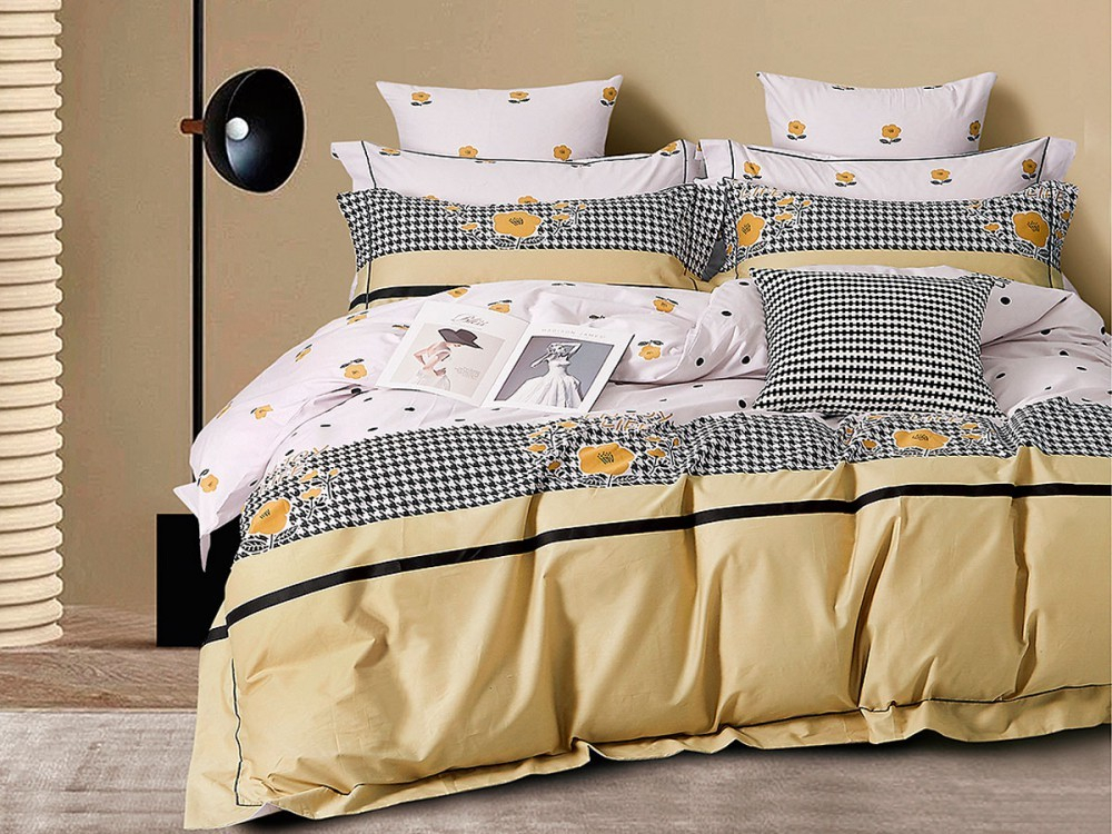 Постельное белье 2 спальное евро Asabella 1475-6