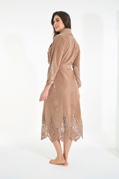 Халат женский 4355 бежевый NUSA