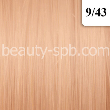 Wella Illumina Color 9/43 Очень светлый блонд красно-золотистый