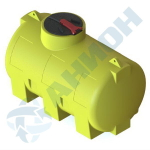 Емкость 1000л МН усиленная, с откидной крышкой с  клапаном Анион 1000 л. горизонтальная (1720x920x1080см;желтый) - арт.559544