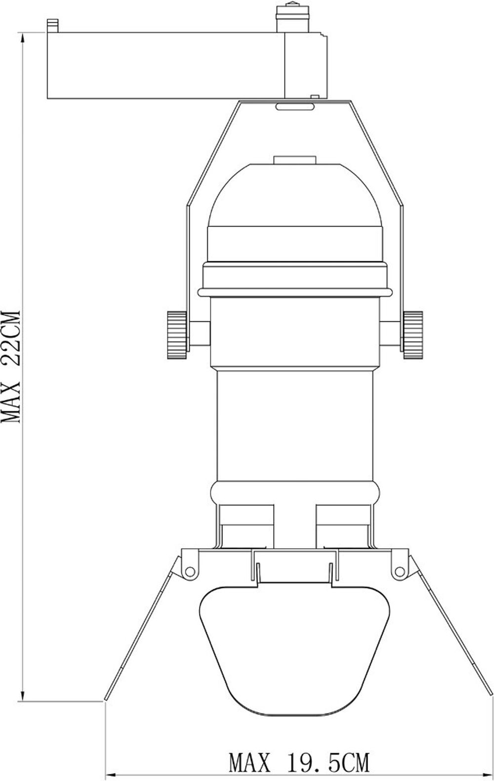 Трековый светильник Arte Lamp