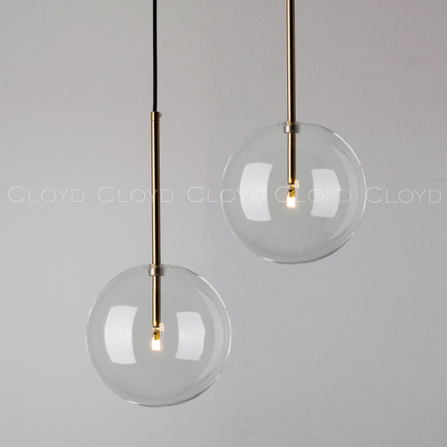 Подвесной светильник Cloyd CARAMBOL P1 / Ø25 см - латунь (арт.11153)